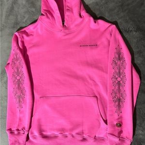 Chrome Hearts MattyBoy Collab Hoodie Pink